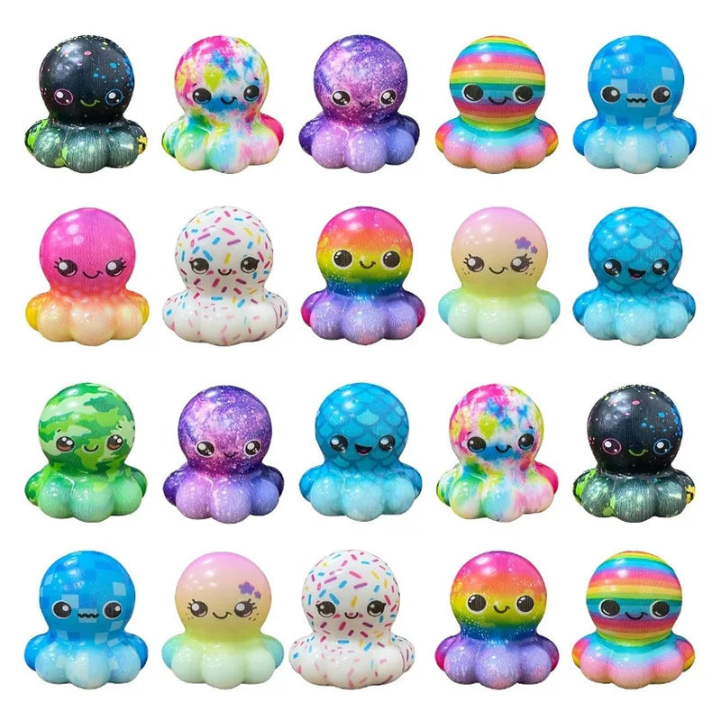 Slow Rebound Animal Donut Decompression Toy Keychain Party Children's Small Gift Fidget Toy Fidgets Toys Squeeze Toy
