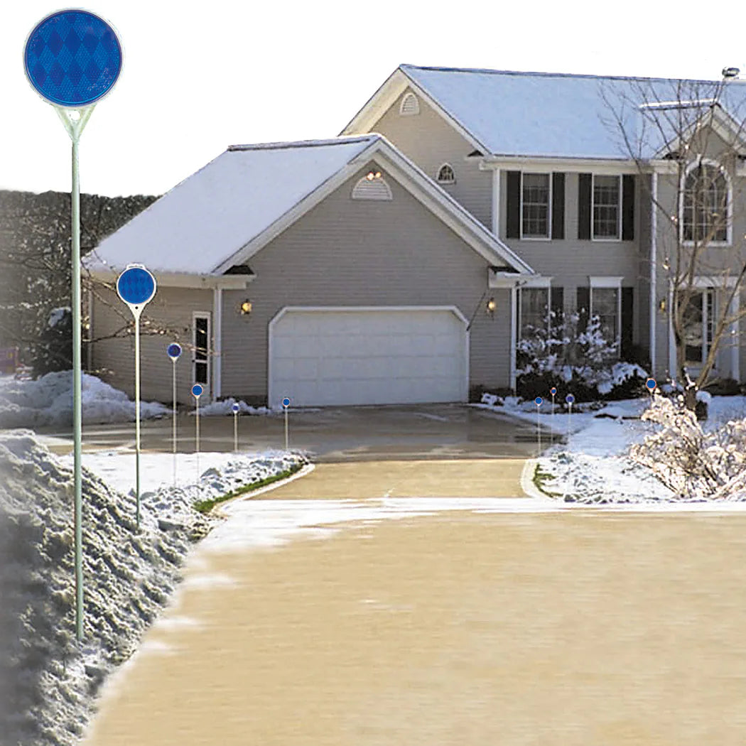 48-In Blue Driveway Marker