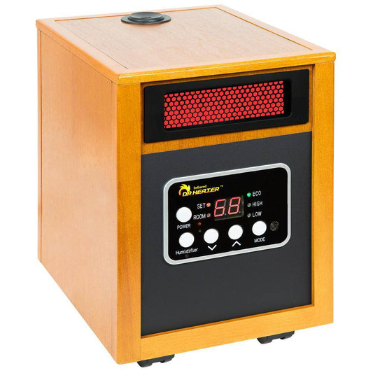 1500-Watt Infrared Portable Space Heater with Humidifier and Dual Heating System