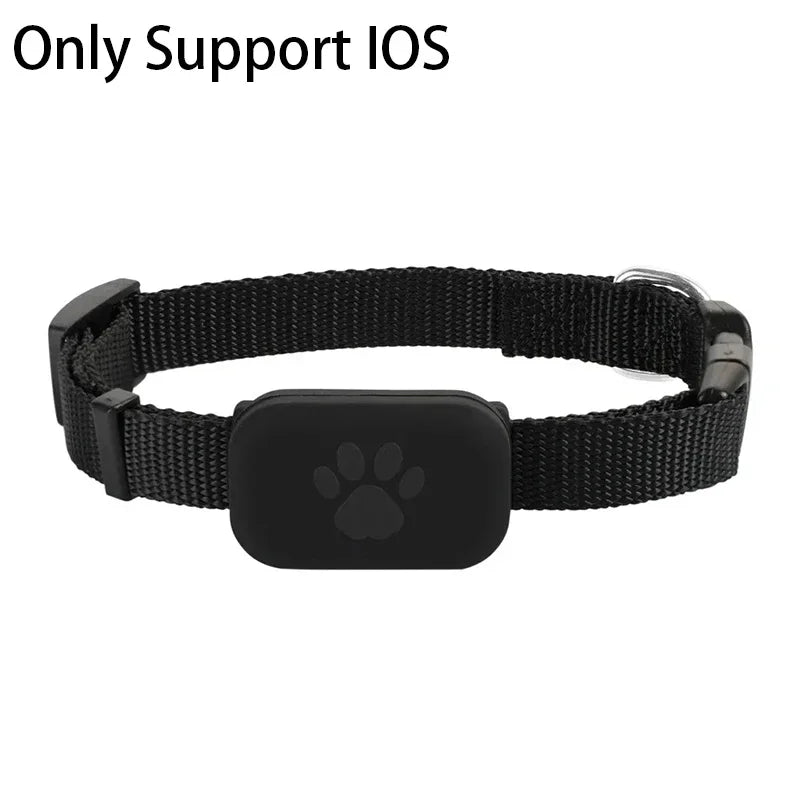 Pet GPS Tracker for Apple Find My App Waterproof Anti-Lost Locator for Dogs Cats Collar Global Real Time Tracking
