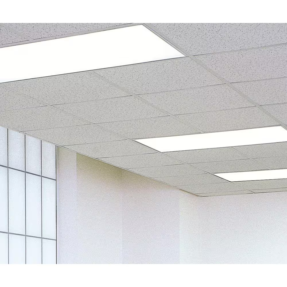 2 Ft. X 2 Ft. Radar Basic White Square Edge Lay-In Ceiling Tile, Case of 4 (16 Sq. Ft.)