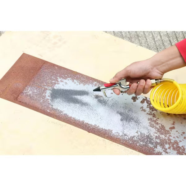 Husky 25 ft. Recoil Nylon Air Hose Kit 15-Piece