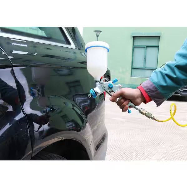 Husky 25 ft. Recoil Nylon Air Hose Kit 15-Piece