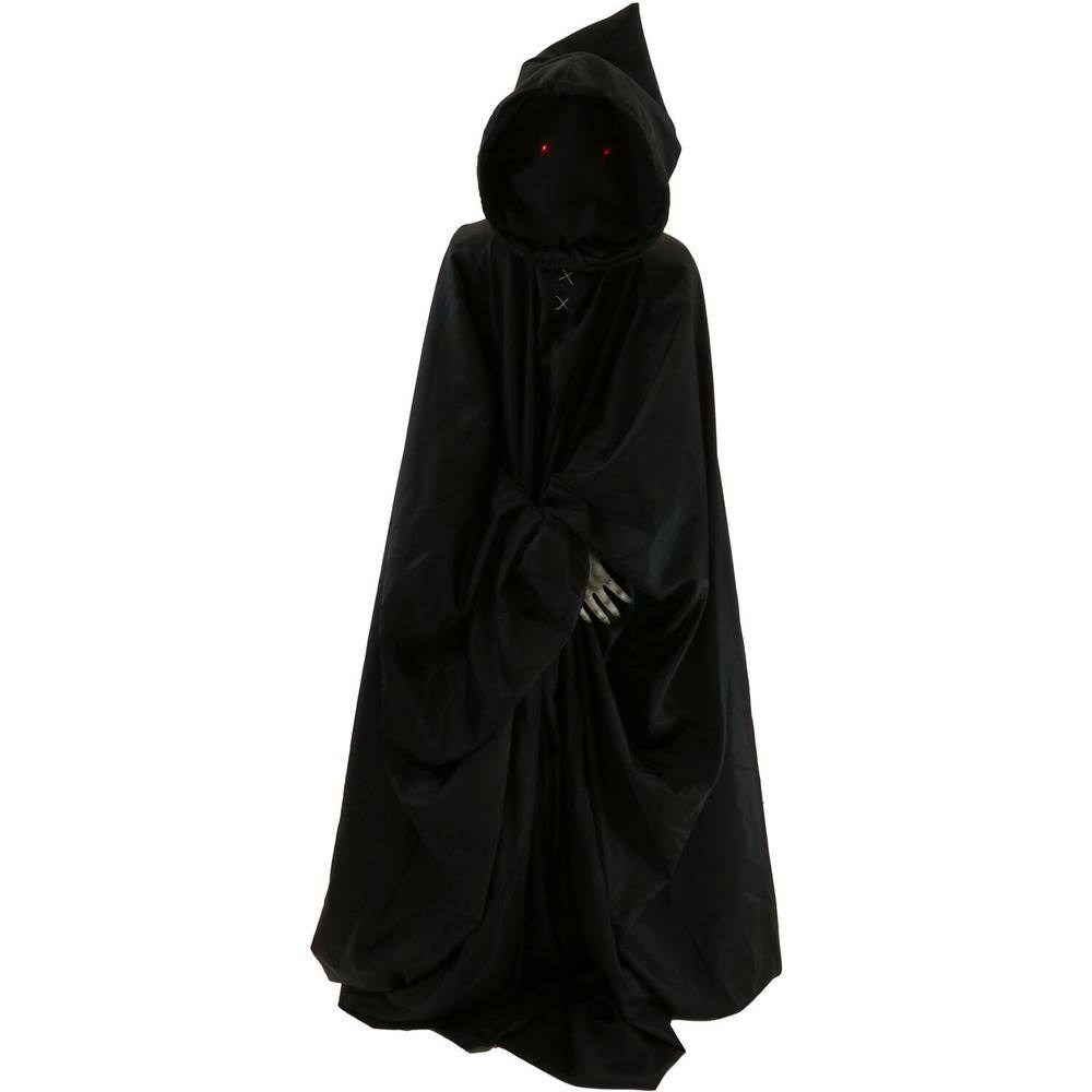 Haunted Hill Farm 72 in. Premium Halloween Animatronic Abigar The Lurching Demon Reaper by Tekky