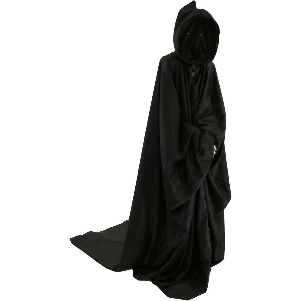 Haunted Hill Farm 72 in. Premium Halloween Animatronic Abigar The Lurching Demon Reaper by Tekky