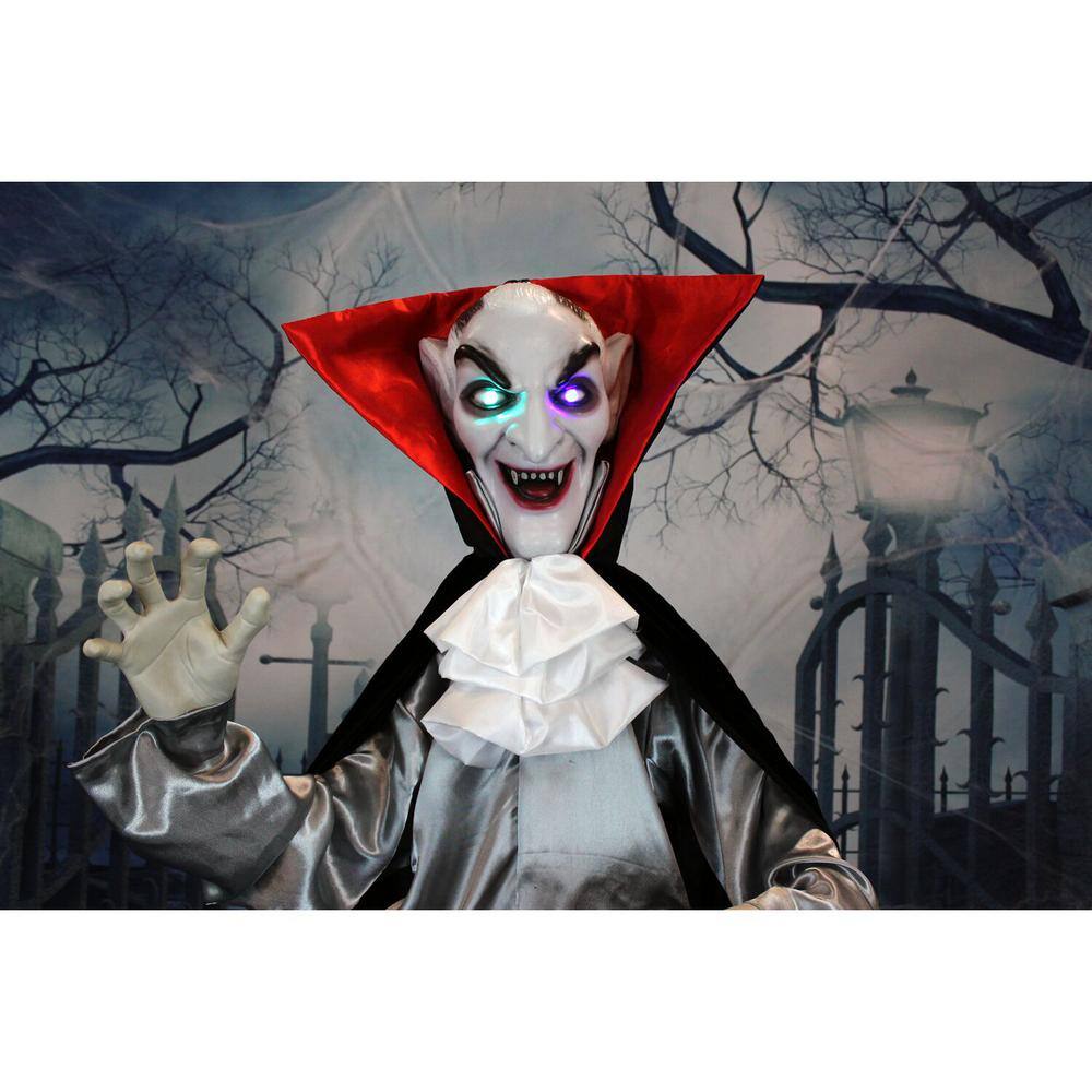 Haunted Hill Farm  61 in. Touch Activated Animatronic Vampire