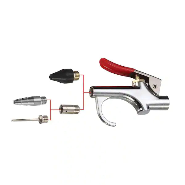 Husky 25 ft. Recoil Nylon Air Hose Kit 15-Piece