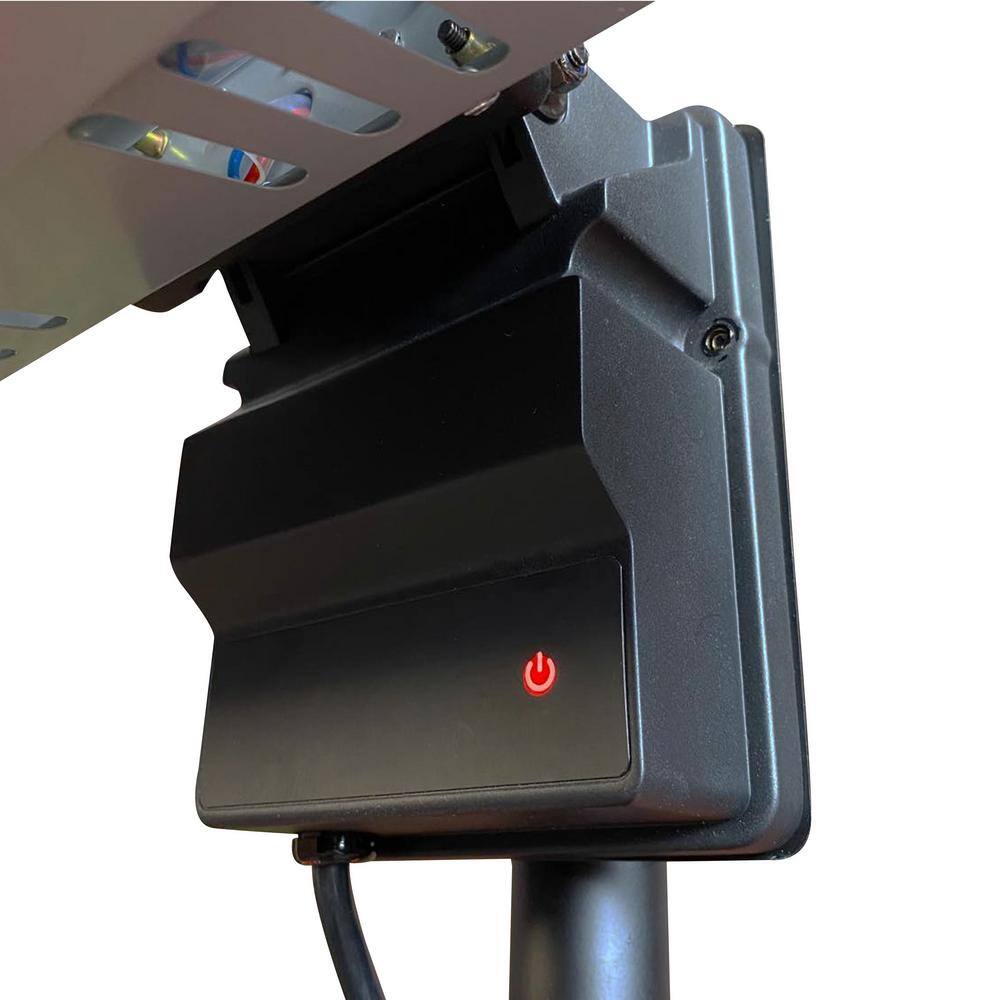 Heat Storm Tradesman 1,500-Watt Electric Outdoor Infrared Quartz Portable Space Heater with Tripod, Wall/Ceiling Mount and Remote