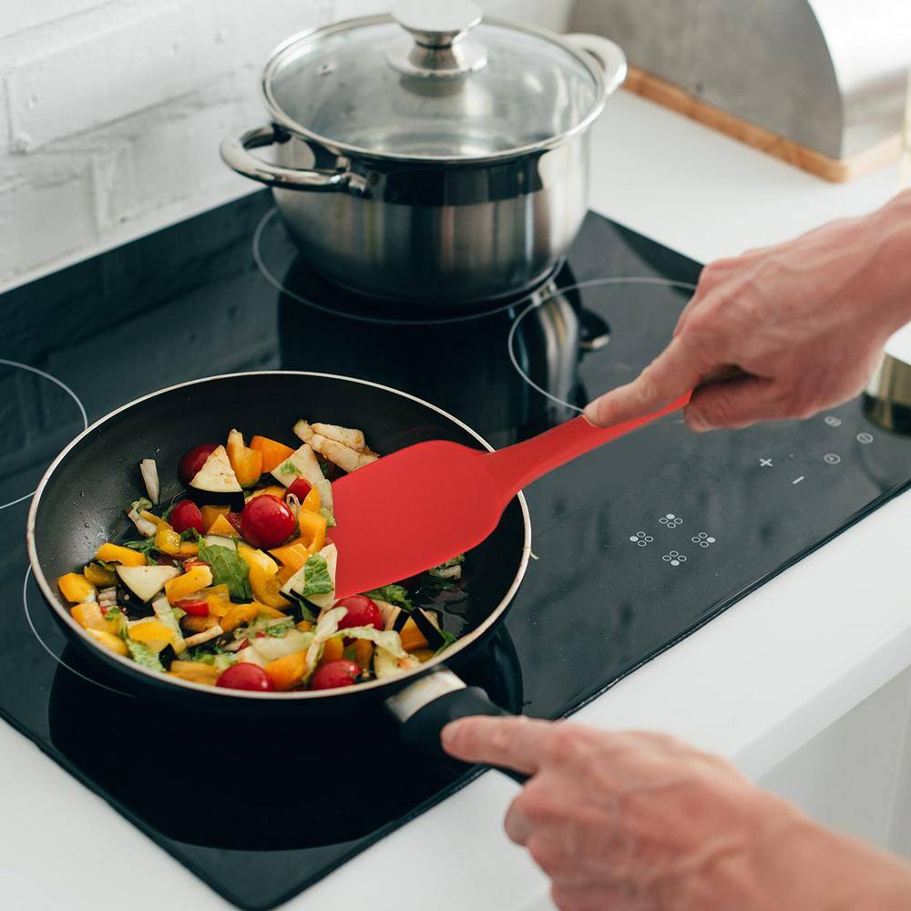 Kaluns Heat Resistant Rubber Silicone Spatula (Set of 5)