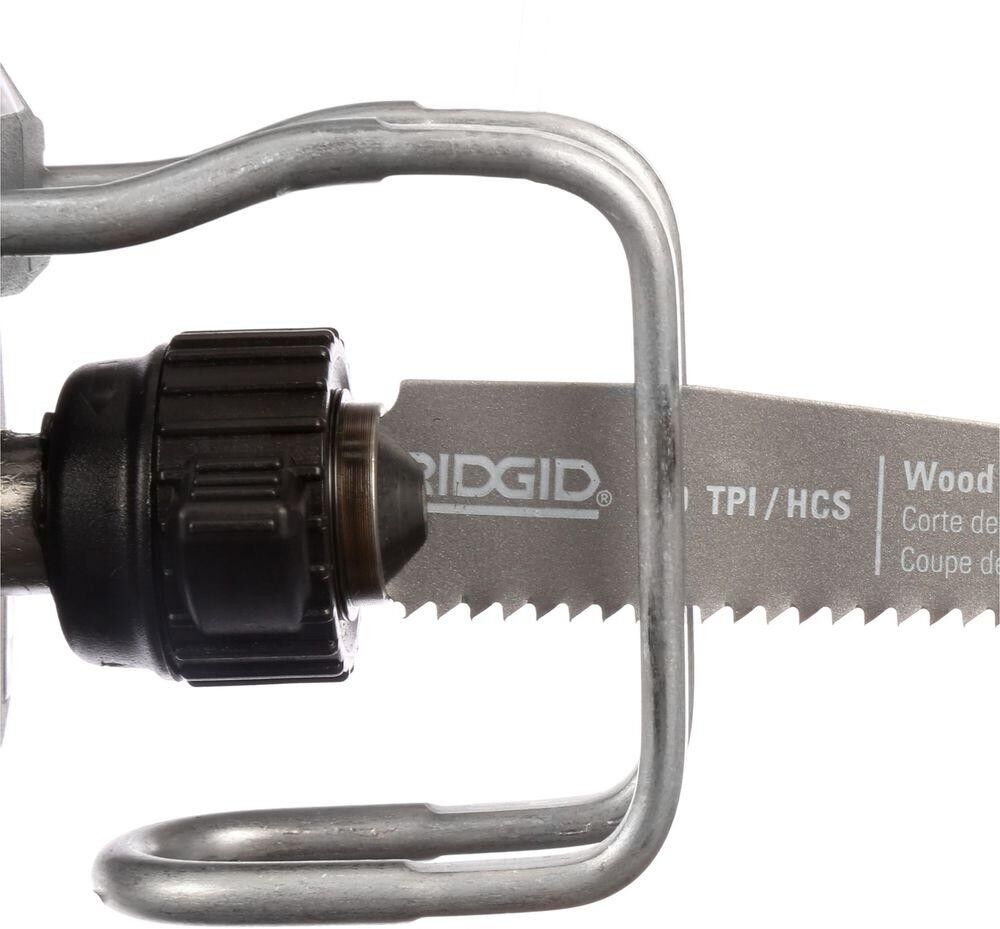 RIDGID Thru Cool 6 Amp Corded 1-Handed Orbital Reciprocating Saw Kit