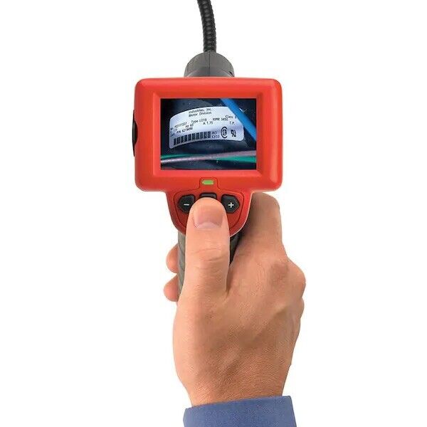 RIDGID CA-25 Micro Visual Inspection & Diagnostic Handheld Camera w/ 2.7 in. Color Display, 4 ft. Fixed Waterproof Camera Cable