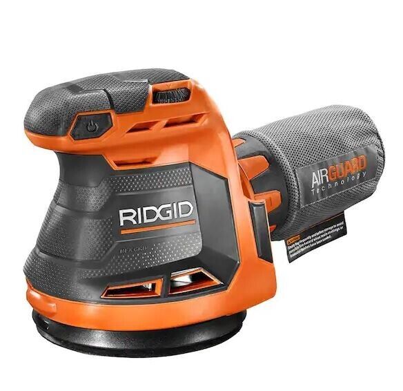 RIDGID 18V Cordless 5 in. Random Orbit Sander (Tool Only)