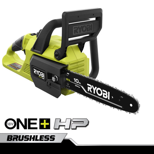 RYOBI ONE+ HP 18V Brushless 10 in. Battery Chainsaw (Tool Only)