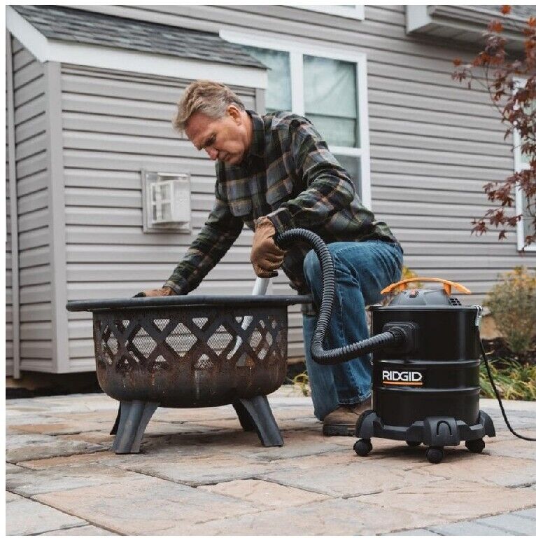 RIDGID Dry Vac Filter Kit with Replacement Dry Pick-up Only HEPA Material and Cloth Filters for RIDGID Ash Vacuum, DV0510