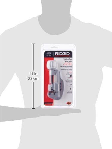 RIDGID 1/4 in. to 1-3/8 in. Model 35S Stainless Steel Tubing Cutter with Quick Cutting X-CEL Knob, Contoured Frame Tubing Tool