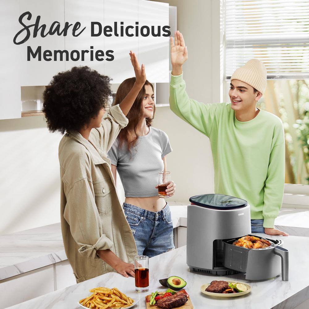 Cosori Lite 4.0 qt. Space Grey Smart Air Fryer