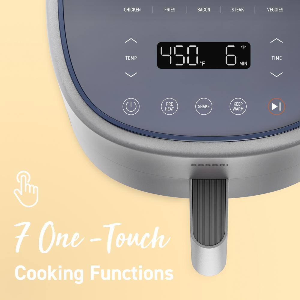 Cosori Lite 4.0 qt. Space Grey Smart Air Fryer
