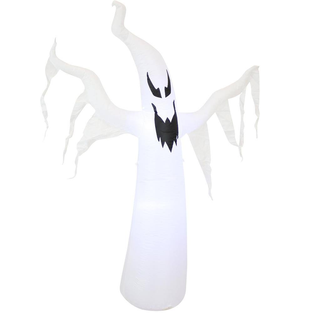 Sunnydaze Decor 6.9 ft. H Diabolical Ghost Halloween Inflatable Outdoor Decoration