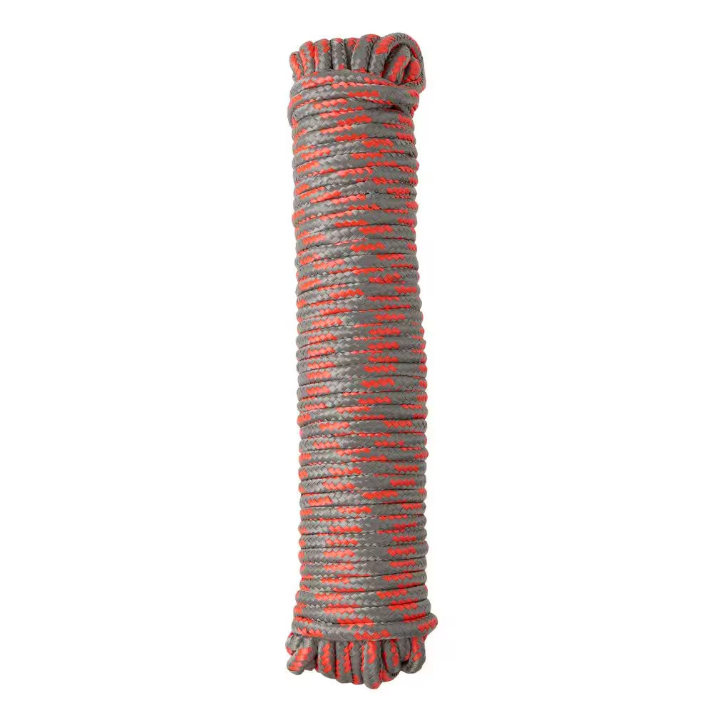 3/8 In. X 100 Ft. Diamond Braid Polypropylene Rope (1 Color per Each Order)