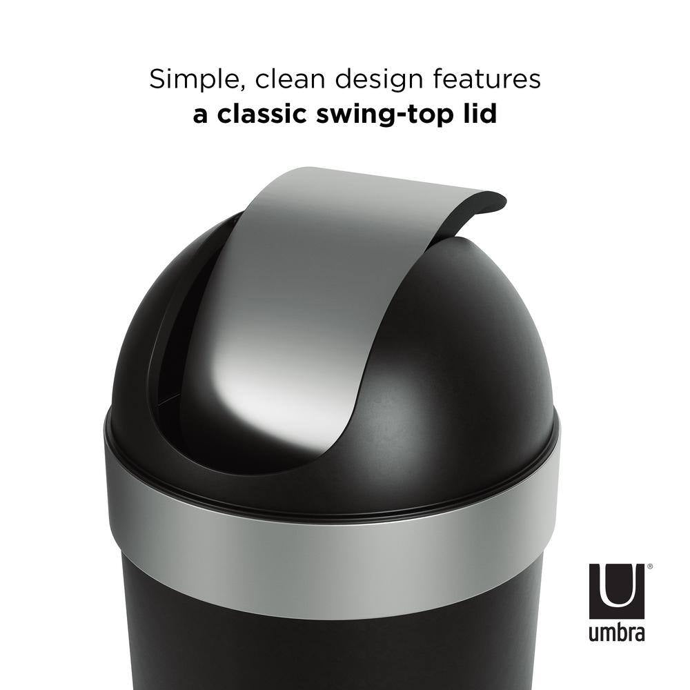 Venti 16.5 Gal. Plastic Waste Basket