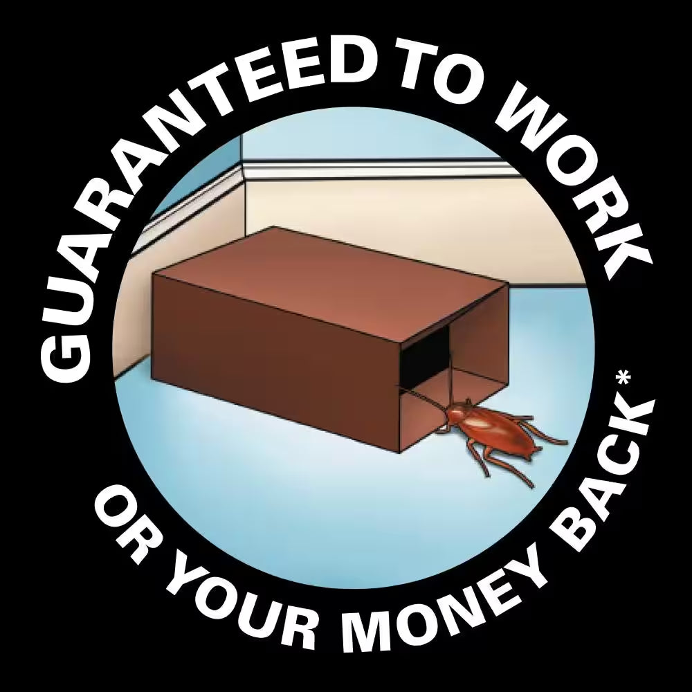 Roach Motel Insect Glue Traps (2-Pack)