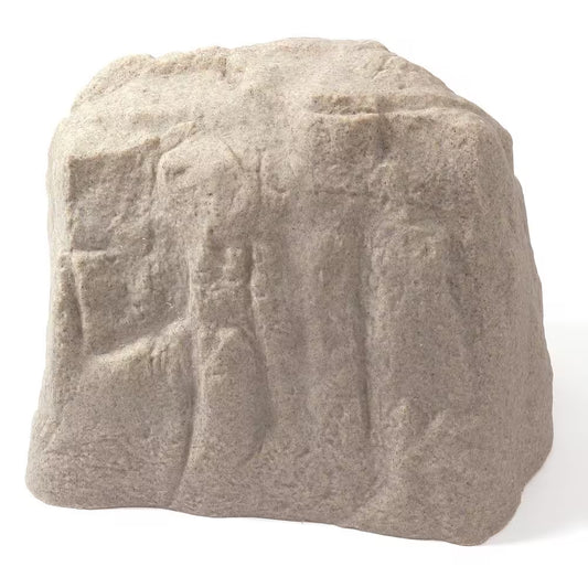 18-1/2 In. L X 24 In. W X 17-1/2 In. H Sandstone Large Resin Landscape Rock
