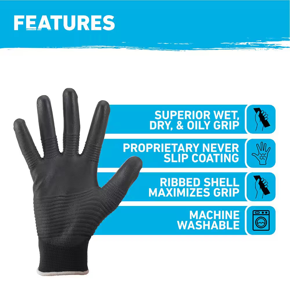 X-Large TRAX Extreme Grip Work Gloves