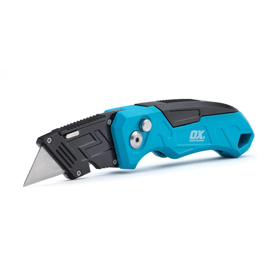 Blue Pro 0.6Mm 3 -Blade Folding Utility Knife with on Tool Blade Storage