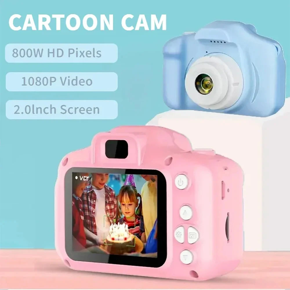 Lovely X2 Children Mini Digital Camera Can Take Pictures Video Small Camera Photography Children Birthday Gift Kids Toys for Kid