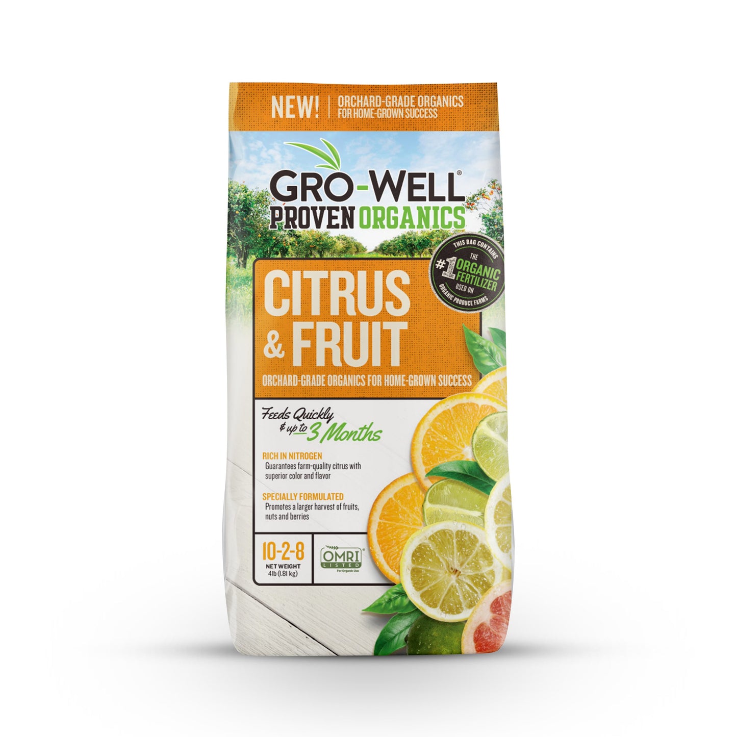 Proven Organics 4-Lb 10-2-8 Organic Citrus and Avocado Plant Food