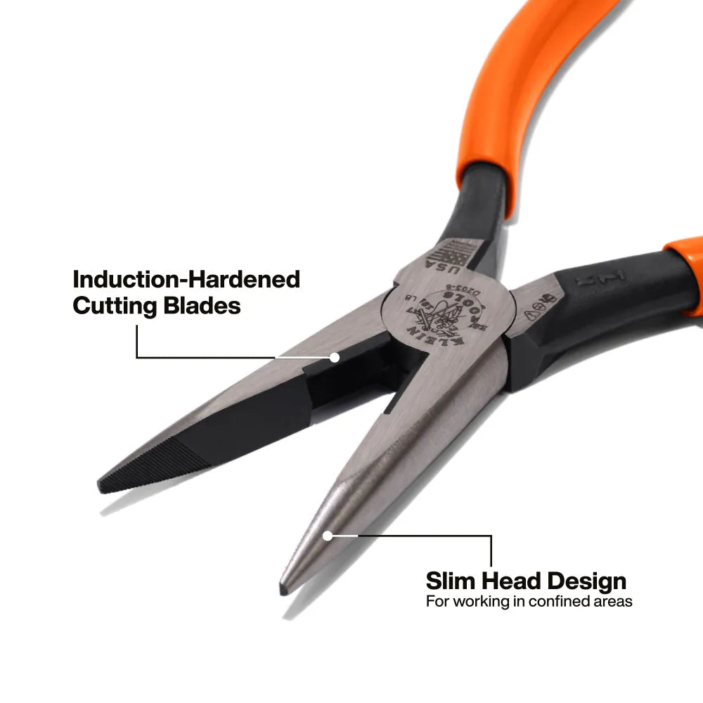 Compact Needle Nose and Diagonal Cutting Pliers Set, 2-Piece