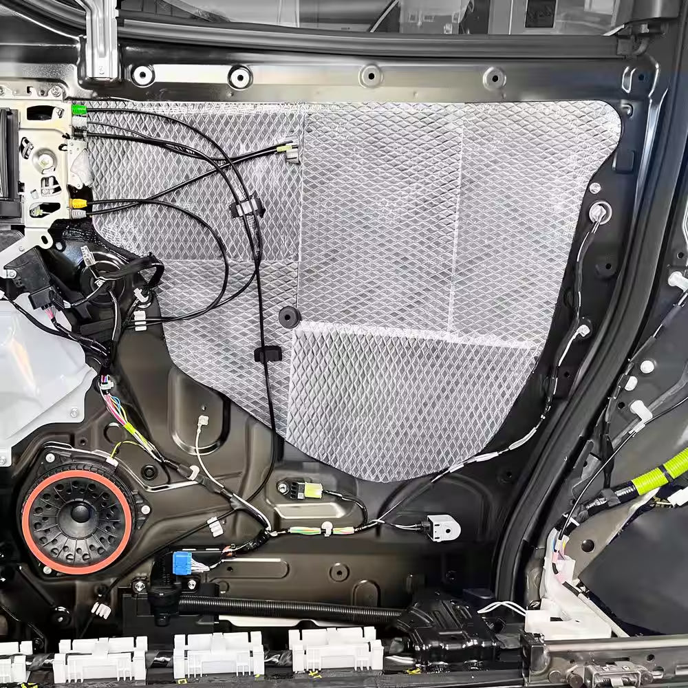 Car Sound Deadening Mat, 50 Mil 52 Sq. Ft. Car Sound Dampening Material, Butyl Automotive Sound Deadener