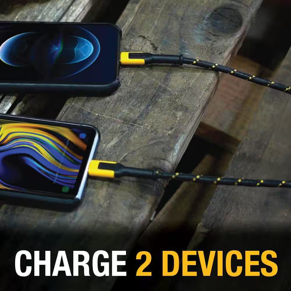 2-Port Worksite USB Charger