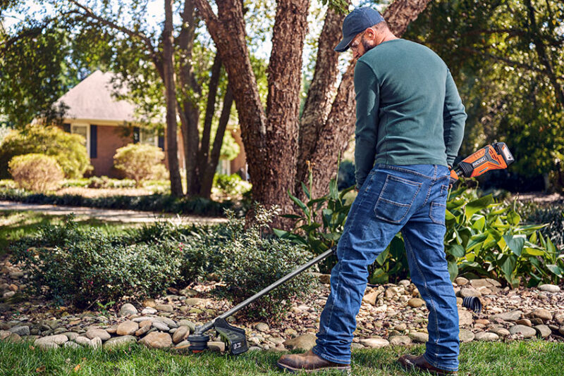 RIDGID  18V Brushless 14 in. Cordless Battery String Trimmer (Tool Only)