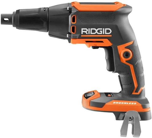 RIDGID 18V Brushless Cordless Drywall Screwdriver with Collated Attachment (Tool Only)