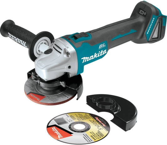 Makita  18V LXT Lithium-Ion Brushless Cordless 4-1/2 in./5 in. Cut-Off/Angle Grinder (Tool-Only)