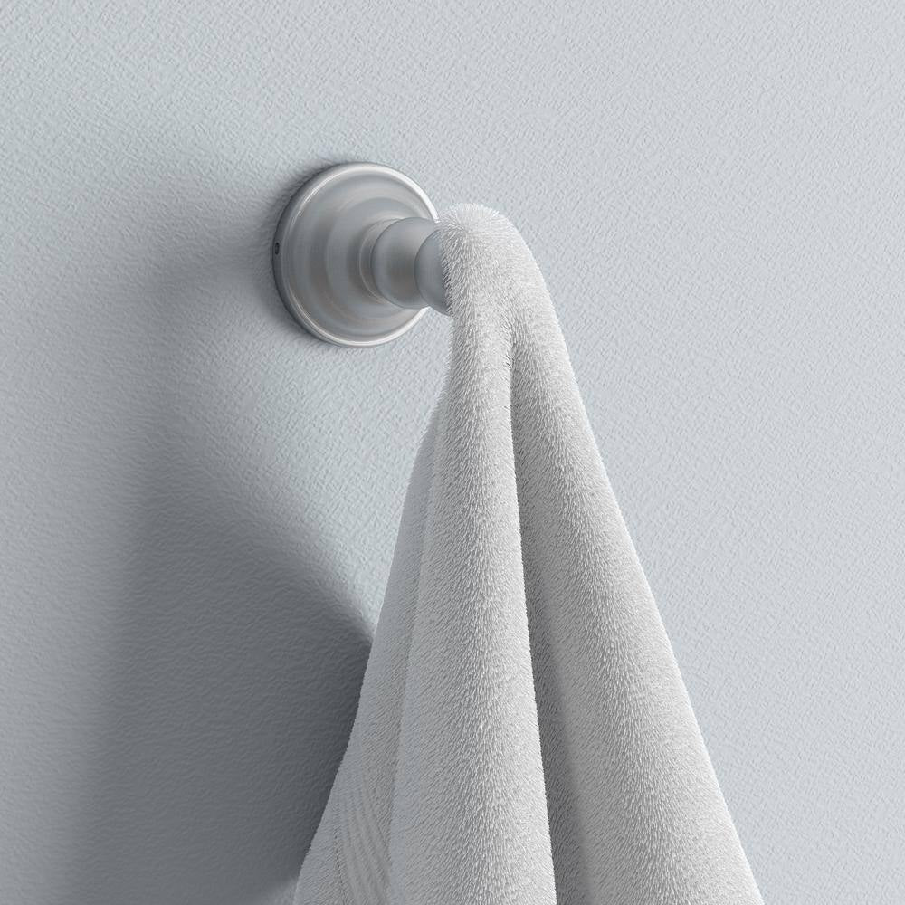 Calisto Single Robe Hook in Satin Nickel