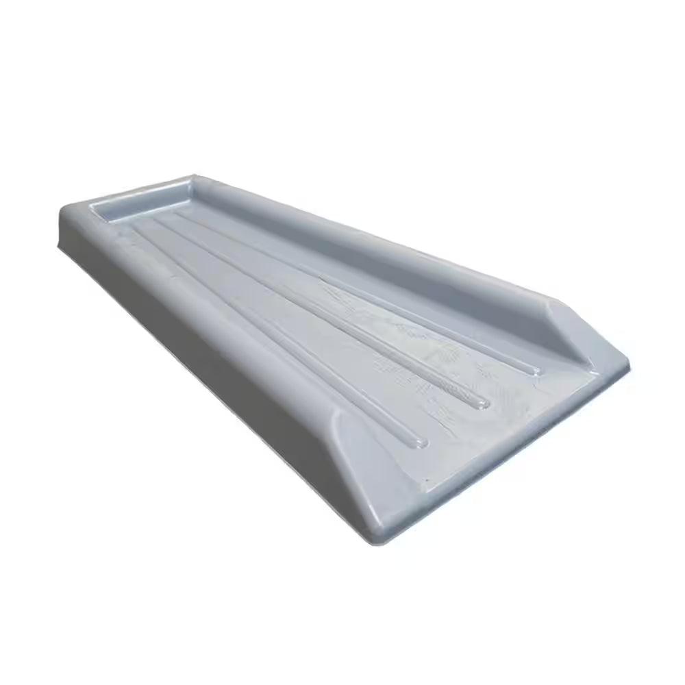 23 In. Gray Plastic Splash Block