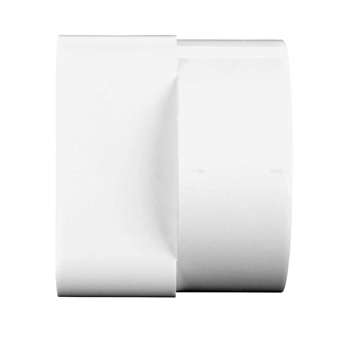 PVC Downspout Adapter, 3X4 In. Downspout X 4 In. Sewer and Drain Hub