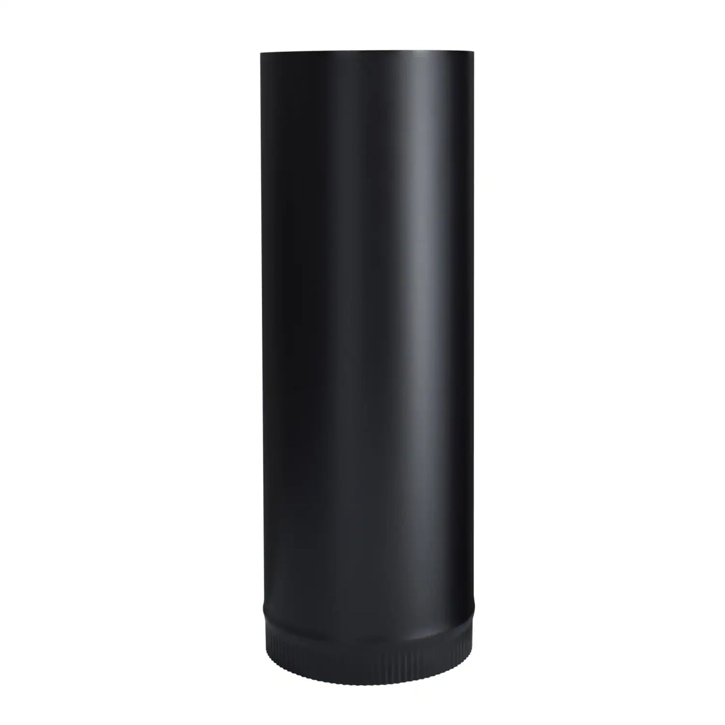24.0-In L X 8.0-In Dia Black Steel Stove Pipe