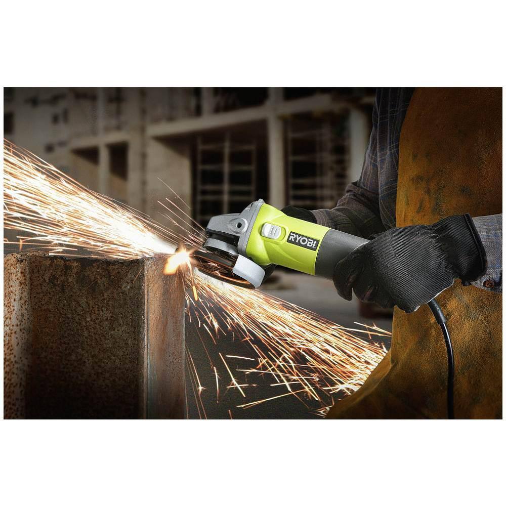 RYOBI 5.5 Amp Corded 4-1/2 in. Angle Grinder