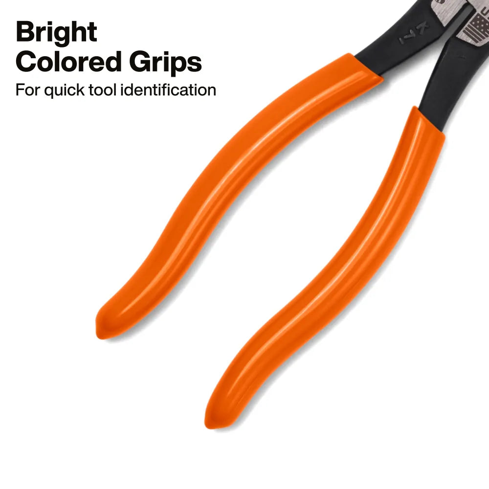 Compact Needle Nose and Diagonal Cutting Pliers Set, 2-Piece