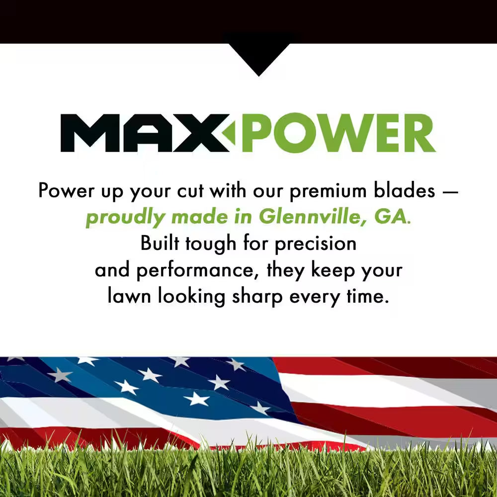 3 Blade Set for Many 52 In. Cut Hustler Mowers Replaces OEM #'S 795526, 603995, 783753 and Dixie Chopper 30227-52X