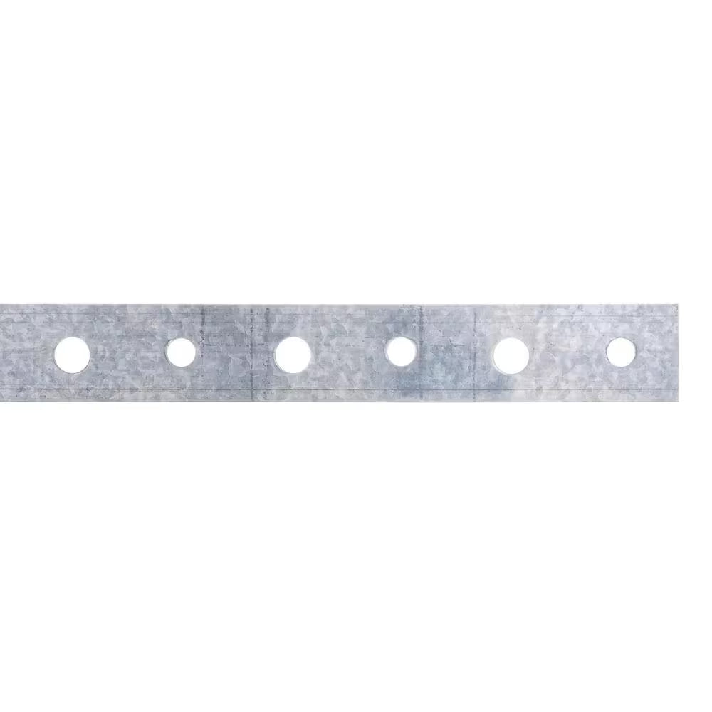 3/4 In. X 25 Ft. 28-Gauge Galvanized Pipe Hanger Strap (2-Pack)
