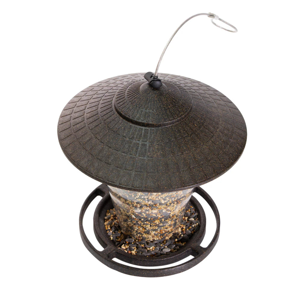 Plastic Hanging Tube Bird Feeder - 2.5-Lb