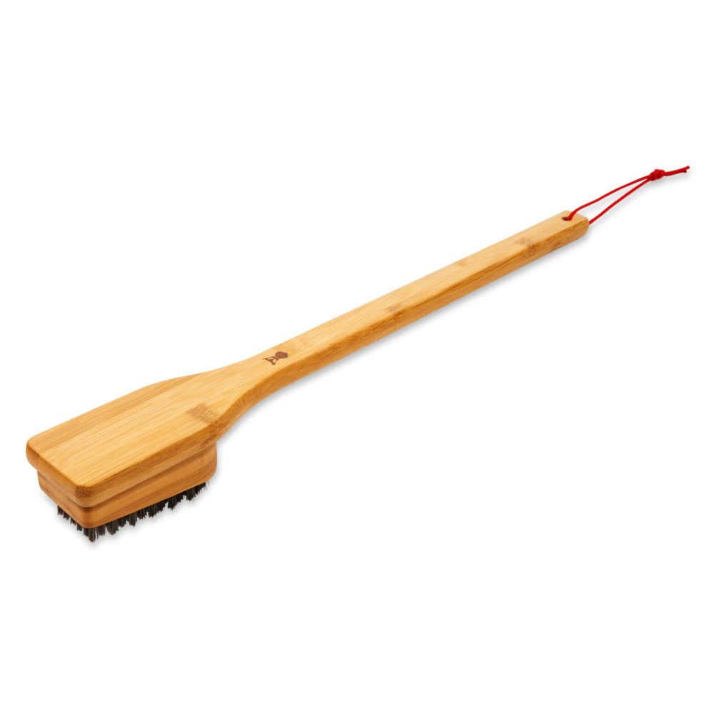Bamboo Grill Brush 18-In Wood Handle
