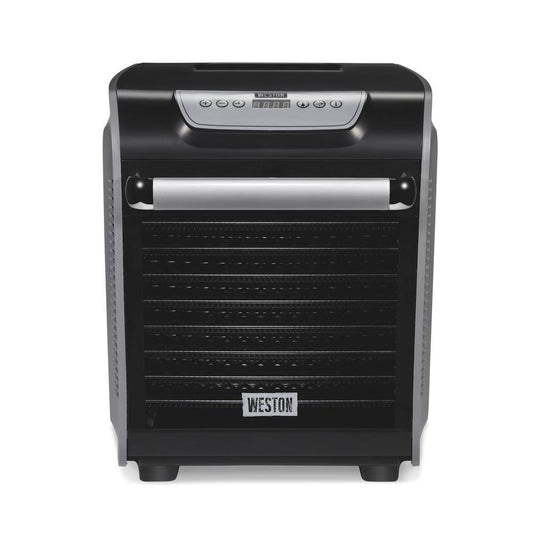 Weston 10-Tray Grey Food Dehydrator with Oven-Style Door