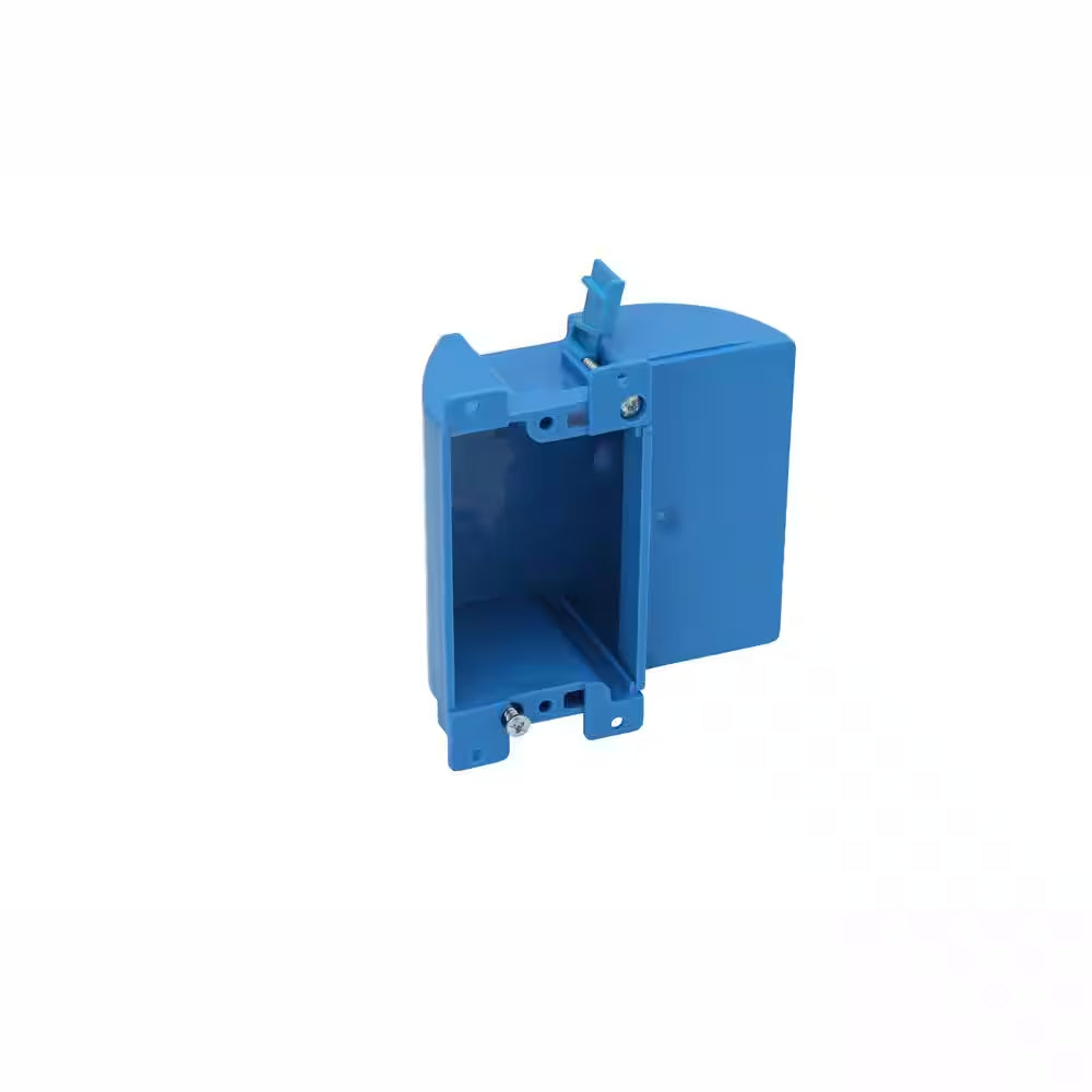 1-Gang 17 Cu. In. Electrical PVC Shallow Old Work Electrical Switch and Outlet Box (B117RSWR)