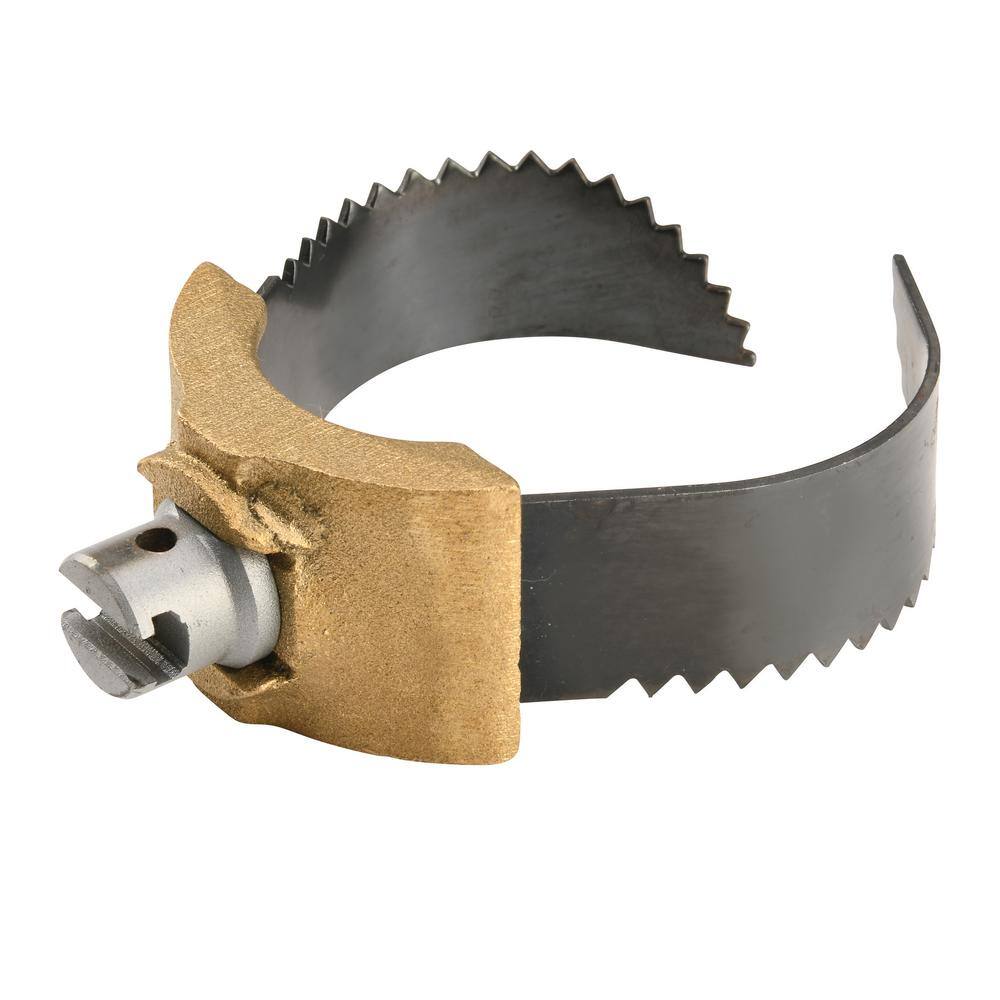 RIDGID T-232 3 in. Heavy Duty "C" Cutter Drain Cleaning Cable Attachment, Fits 3/8 in. Inner Core & 5/8 in. Sectional Cables