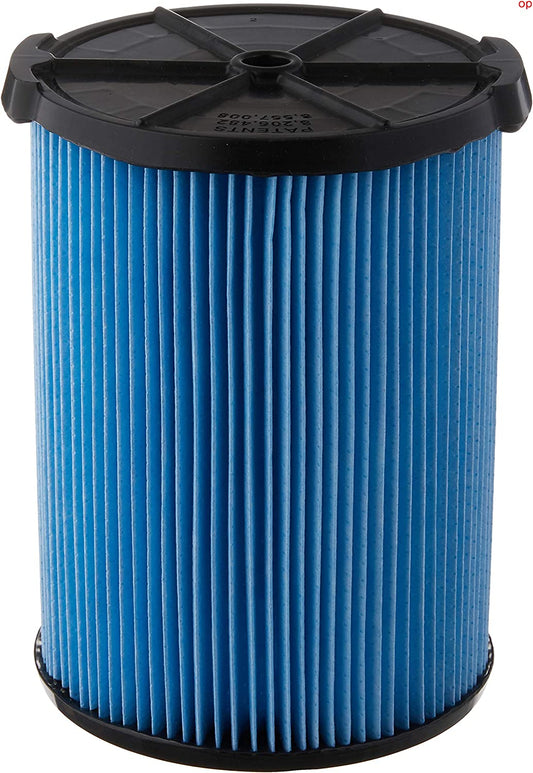 RIDGID  3-Layer Fine Dust Pleated Paper Filter for Most 5 Gallon and Larger RIDGID Wet/Dry Shop Vacuums